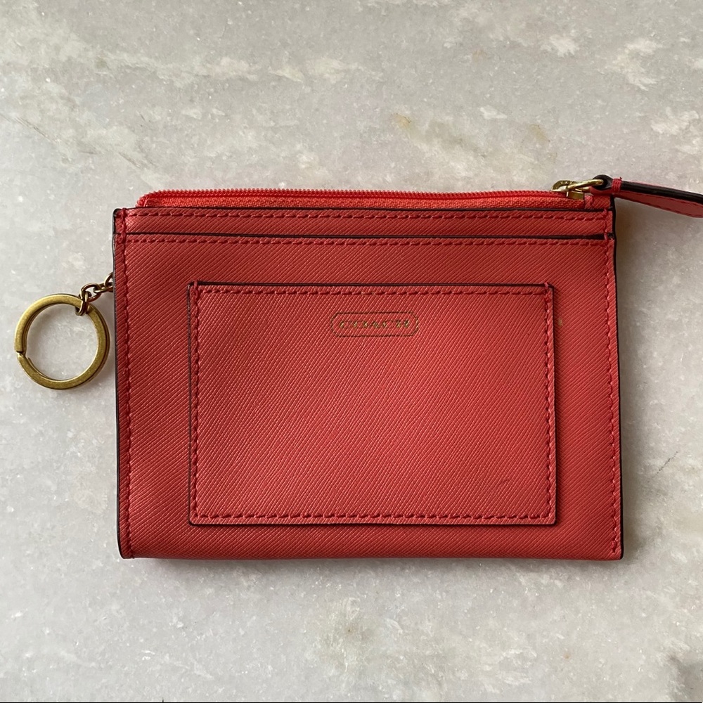 Coach keychain wallet